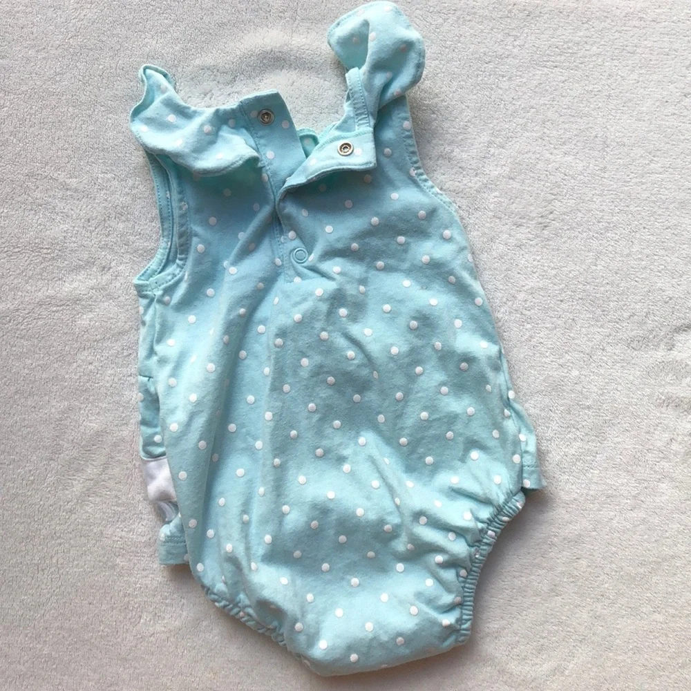 Carter’s Baby Girl Polka Dot Sunsuit 6 Months